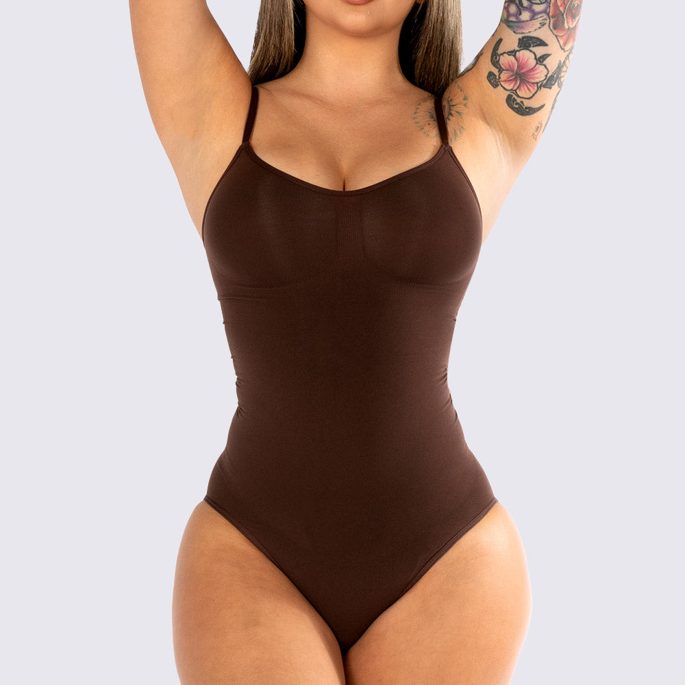 Athartle Body Suit Shapewear, Reteowlepena Bodysuit Shape Wear, Athartle  Bodysuit, Shapewear Bodysuit Thong, Firm Bodysuit Shapewear For Women Tummy  Control ( Color : Brown-Triangle , Size : 3X-Large : : Fashion