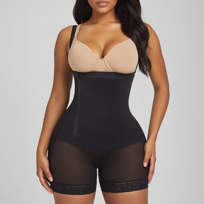 Booty Boosting Body Suit with Side Zipper