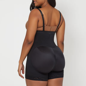 Booty Boosting Body Suit with Side Zipper